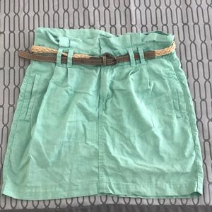 High waisted skirt